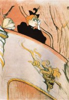 PK Toulouse-Lautrec: La Loge au mascaron dor
