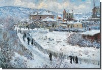 DK Claude Monet; Argenteuil im Schnee