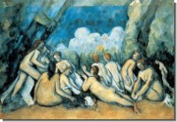 DK Paul Cezanne; Baigneuses (Die Badende)