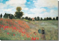 GC Claude Monet; Poppy Field at Argenteuil