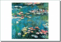 GC Claude Monet;  Water Lilies