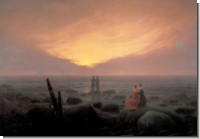 GC Caspar David Friedrich; Moonrise by the Sea 1821