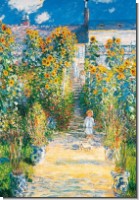 GC Claude Monet; The Artists garden at Vetheuil, 1880