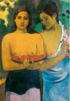 PK Gauguin - Zwei M?dchen mit Mangobl?ten