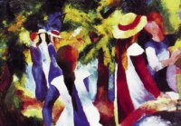PK August Macke: M?dchen unter B?umen