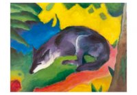 PK Franz Marc: Blauschwarzer Fuchs