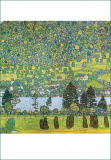 DK Gustav Klimt; Der Waldabhang in Unterach am Attersee