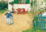 DK Carl Larsson; Lisbeth spielt die böse Prinzessin