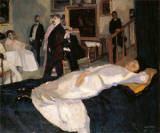 GC Albert Weisgerber; studio scene