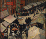 DK Albert Weisgerber; Jahrmarkt in Sankt Ingbert