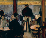 DK Albert Weisgerber; Pariser Café