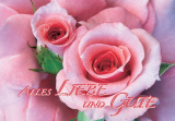 GC Sag es mit Rosen - coral