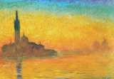 DK Claude Monet; Dämmerung in Venedig