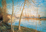 DK Alfred Sisley; Martin dhiver (Wintermorgen)