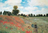 GC Claude Monet; Poppy Field at Argenteuil