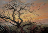 DK Caspar David Friedrich; Baum mit Raben, um 1822