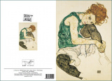 DK Egon Schiele: Sitzende Frau mit hochgezogenem Knie (1917)