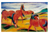 PK Franz Marc: Weidende Pferde