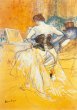 PK Toulouse-Lautrec: Woman in a Corset