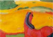 PK Franz Marc: Pferd in der Landschaft